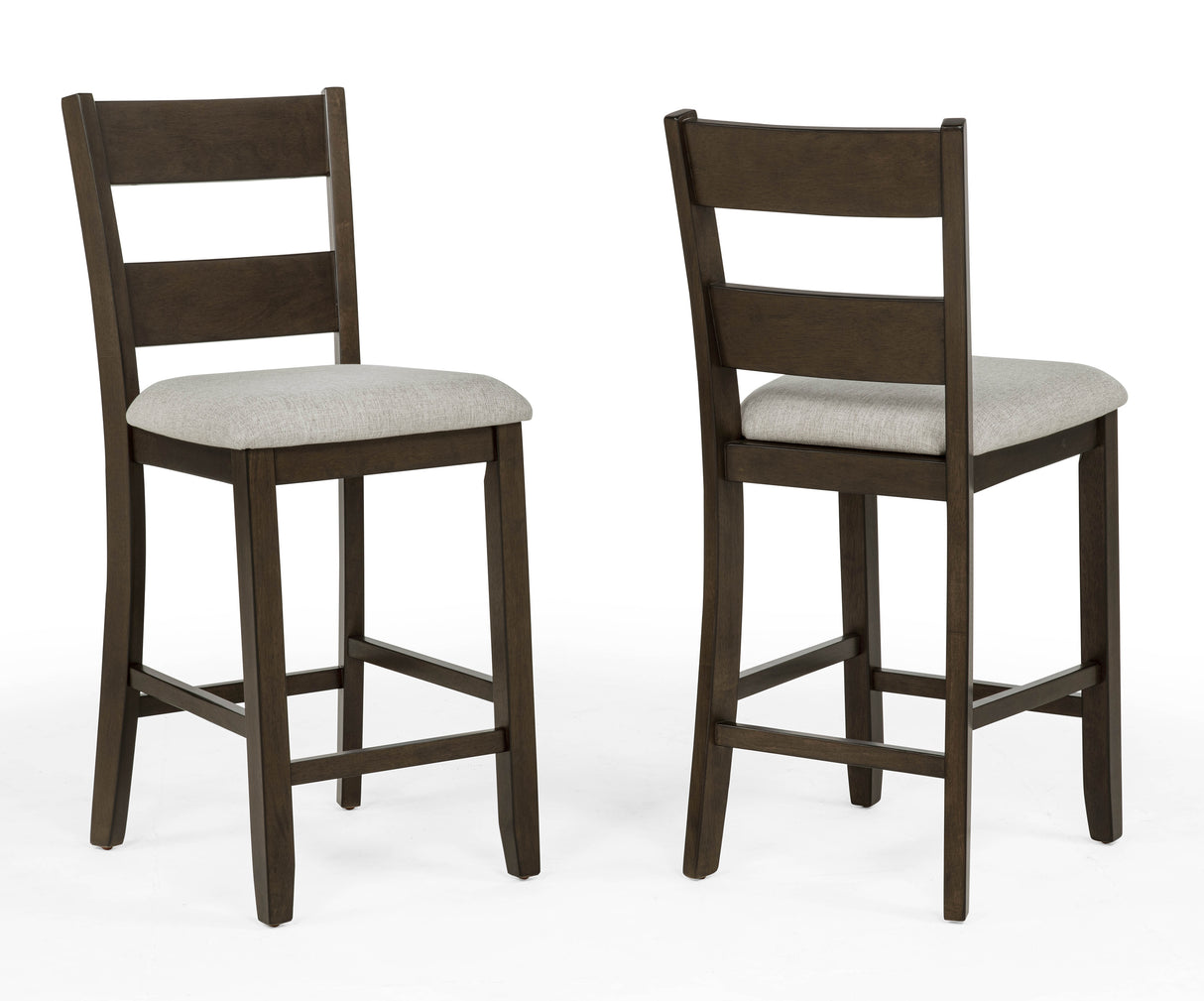 Lester 5-Piece Ctr Height Table Set Brown
