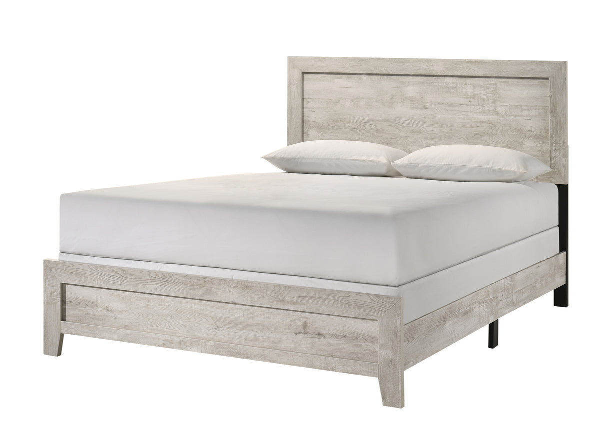 Millie Bedroom Group-White Queen bed