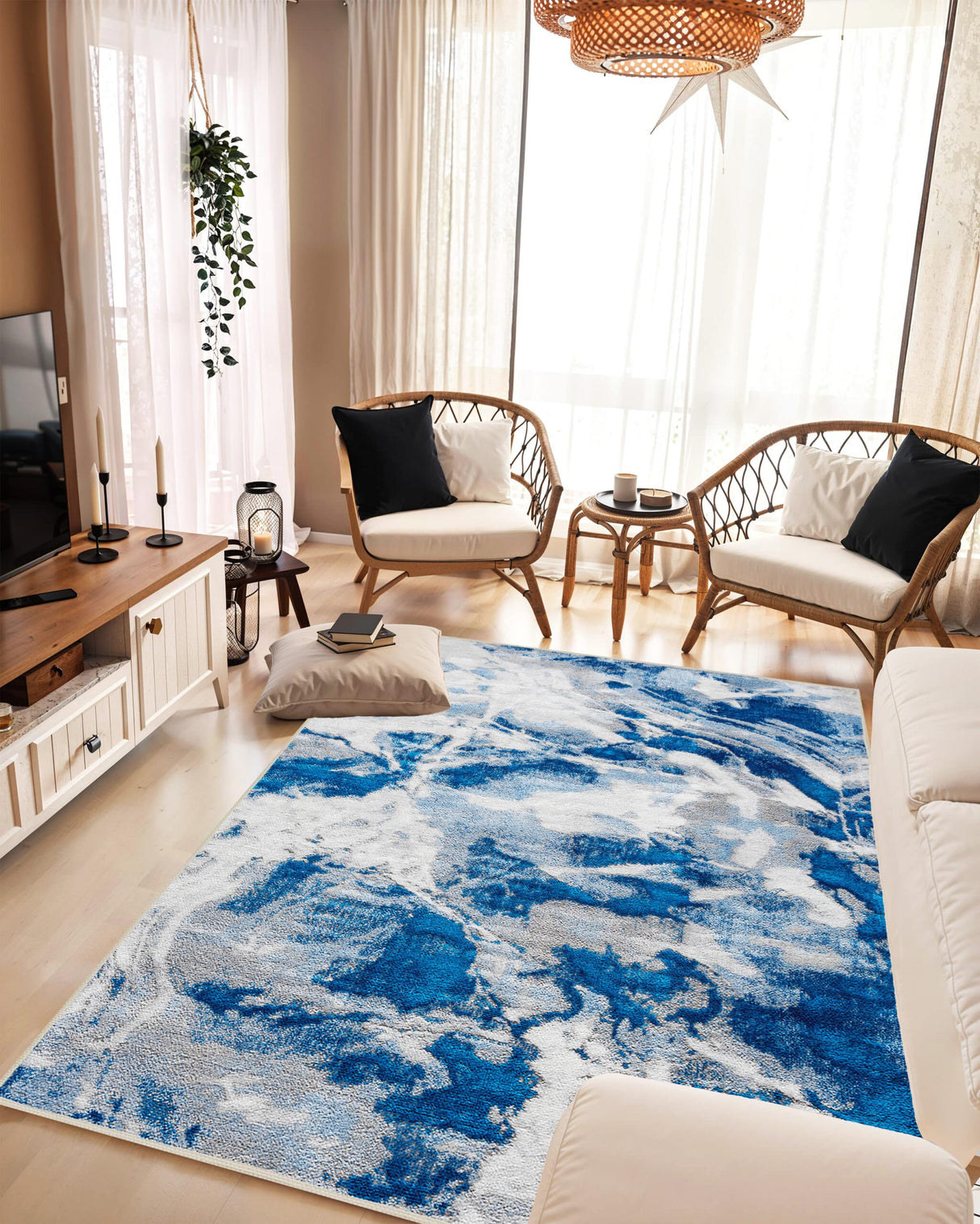 Marble Area Rug 10058