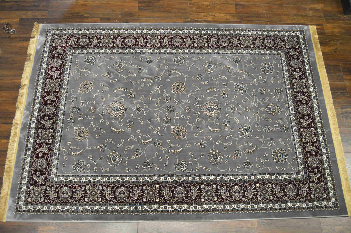 Casablanca Area Rug 1016 Grey-Red
