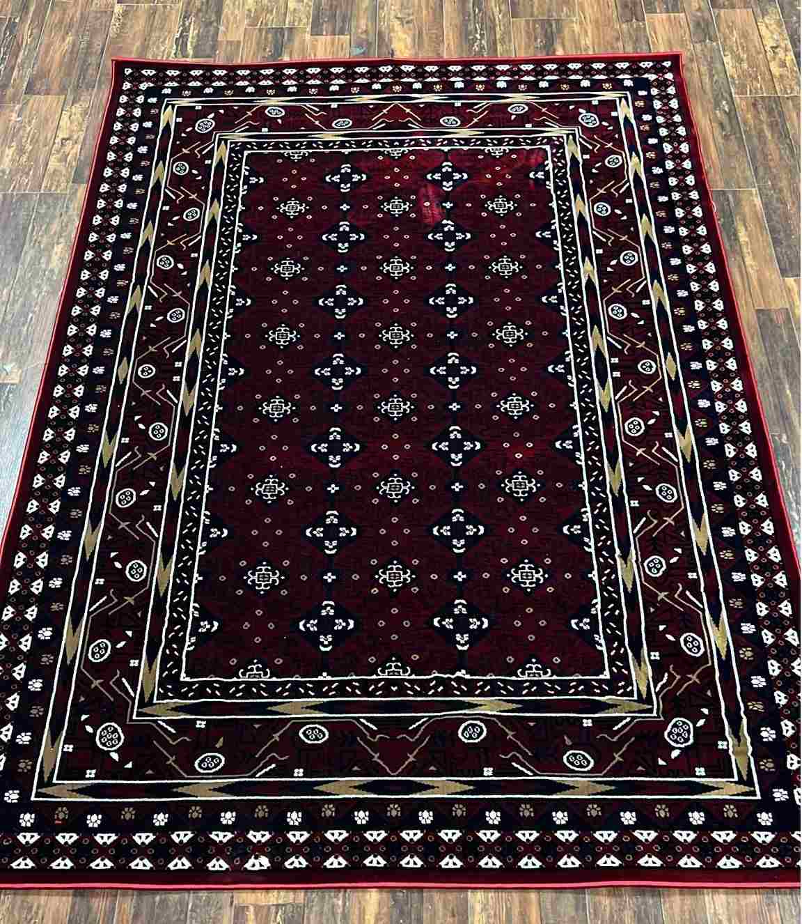 Casablanca Area Rug 1018 Burgundy