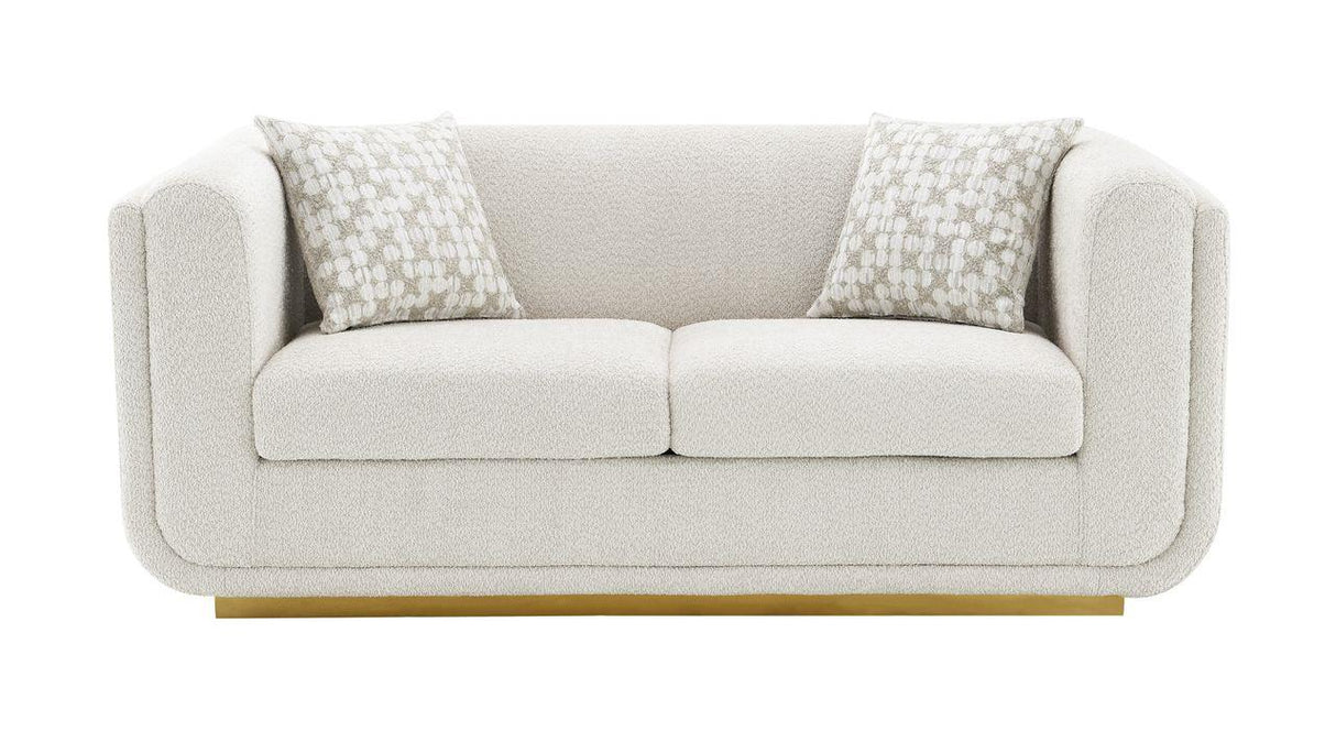 Enzo White 2-Piece (Sofa, Loveseat)
