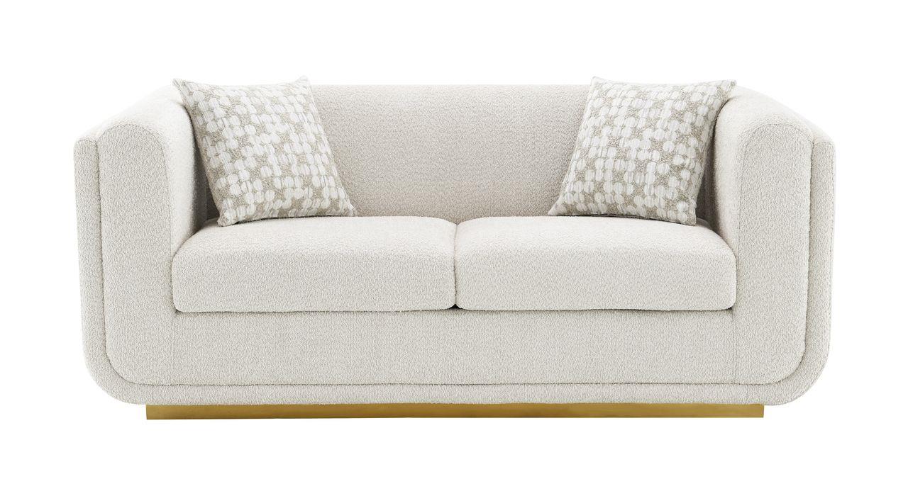 Enzo White 2-Piece (Sofa, Loveseat)