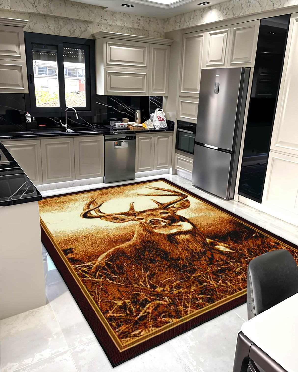 Star Area Rug 1108 Deer