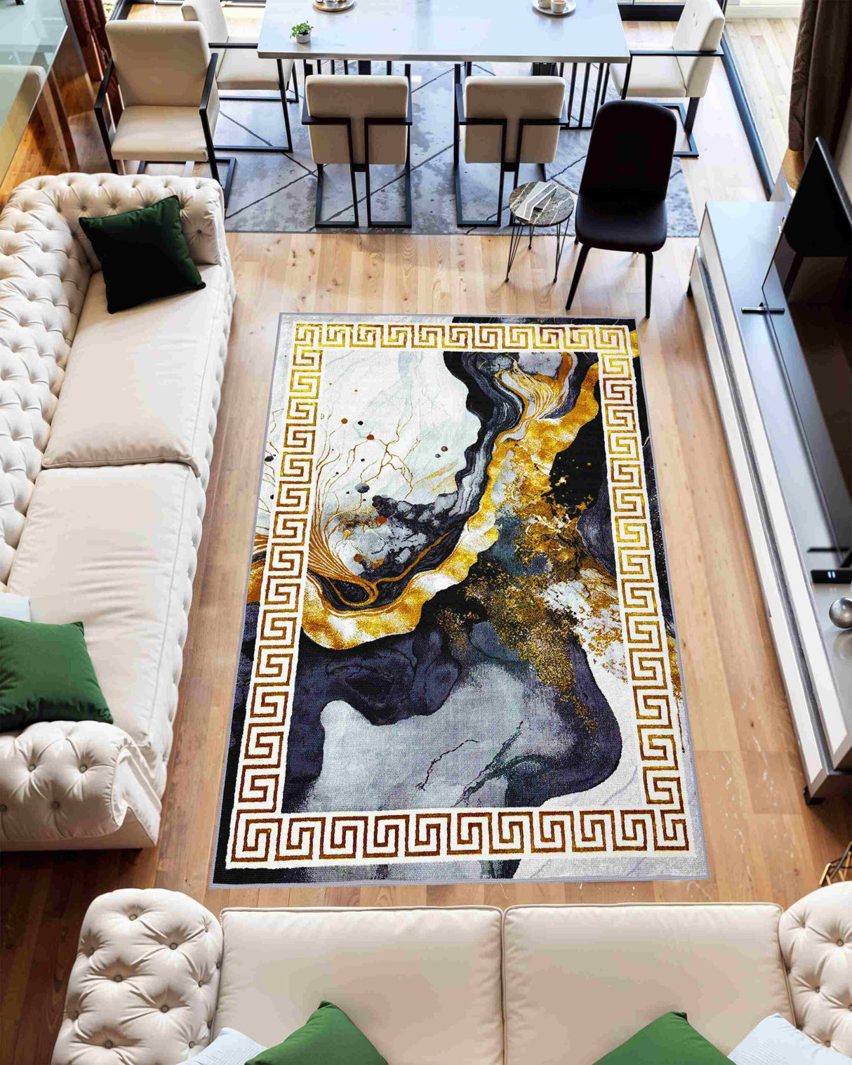 Contempo Area Rug 1111 Black