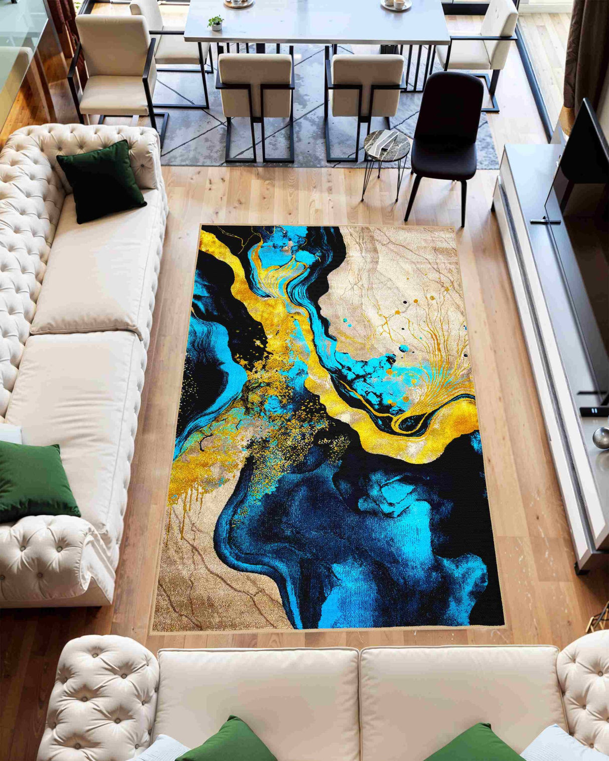 Contempo Area Rug 1111 Ocean