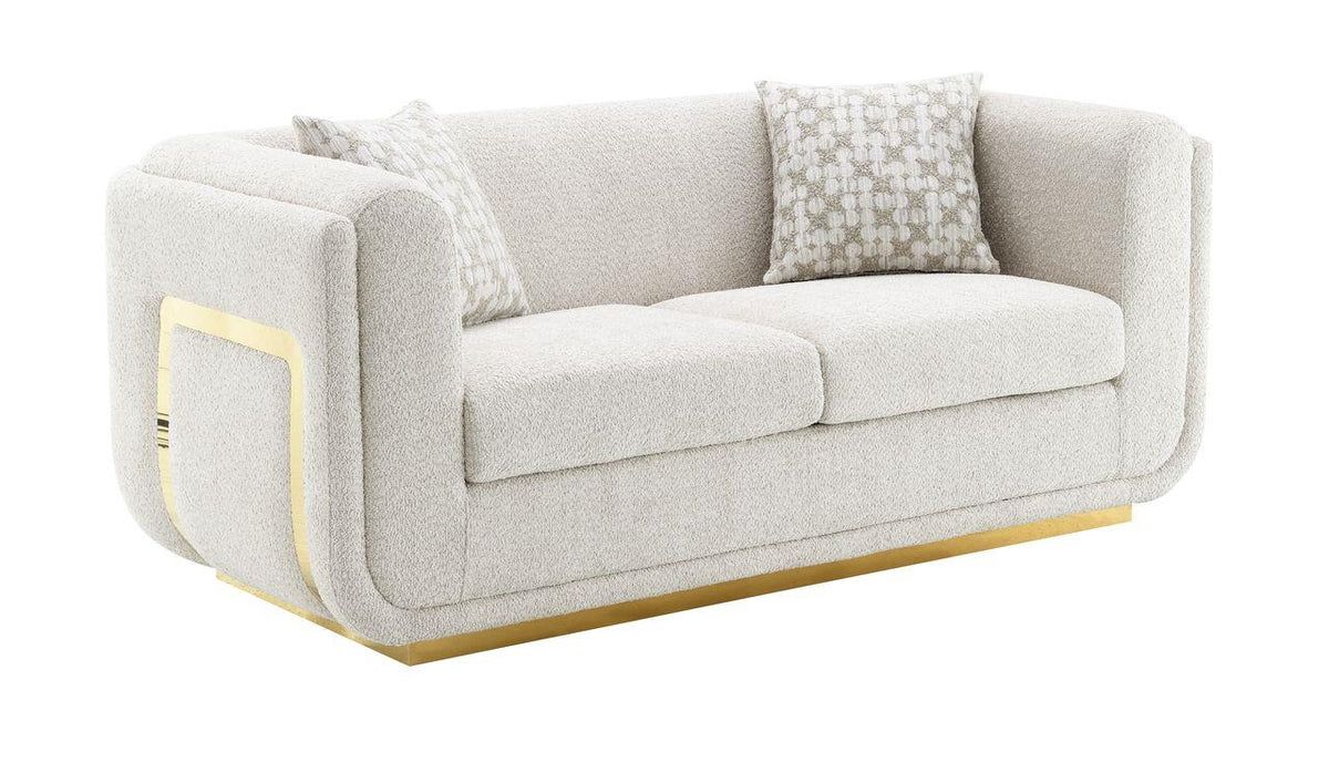 L319 Living Room Set - Cream