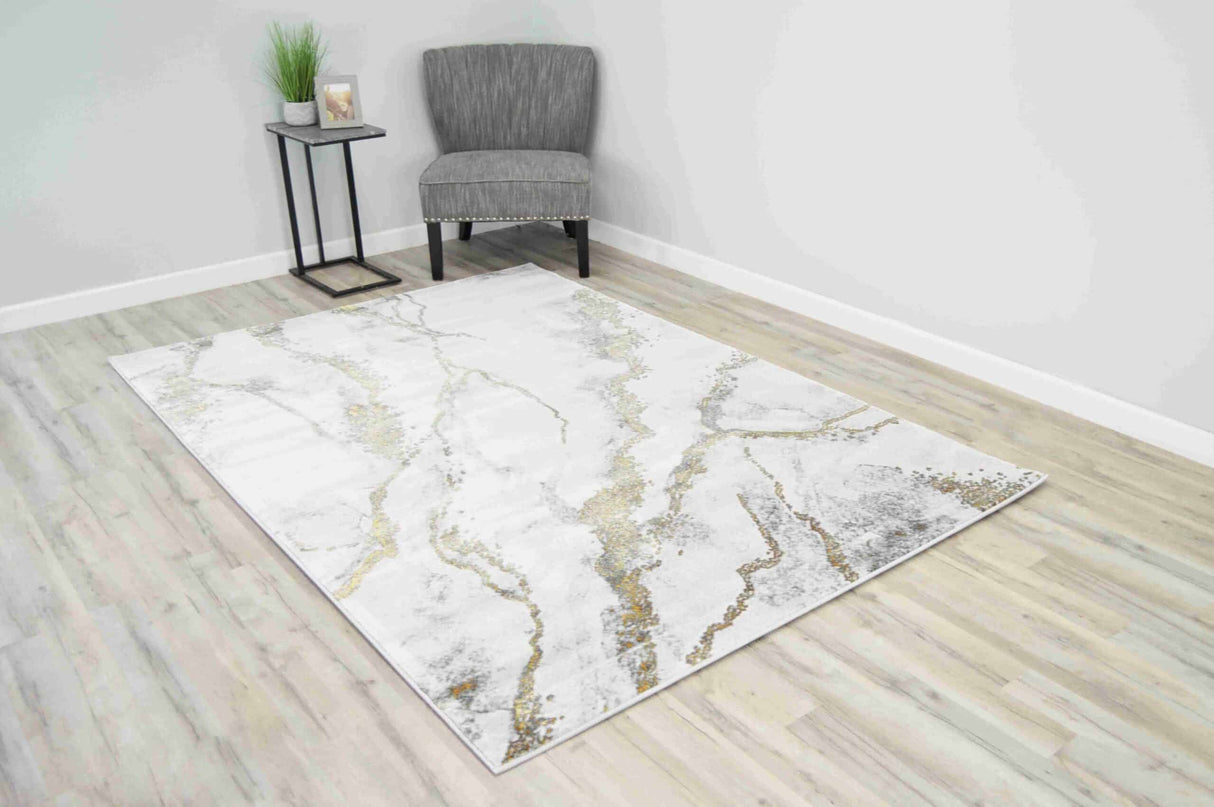 Luxury Area Rug 1133 Grey