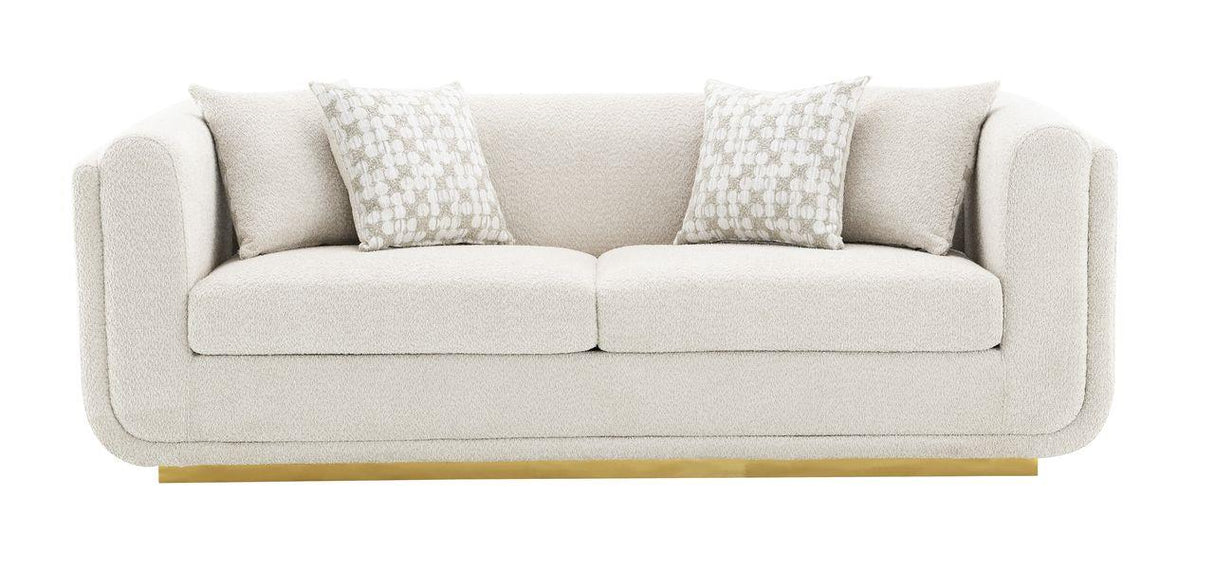 Enzo White 2-Piece (Sofa, Loveseat)
