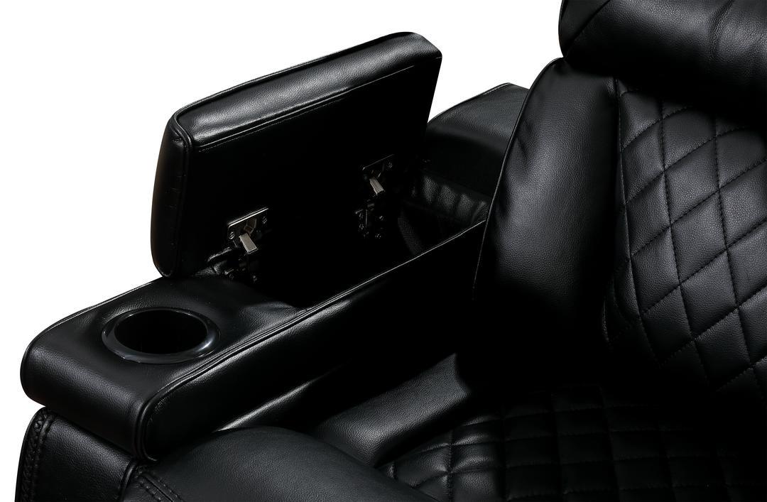 Braden Black Sofa