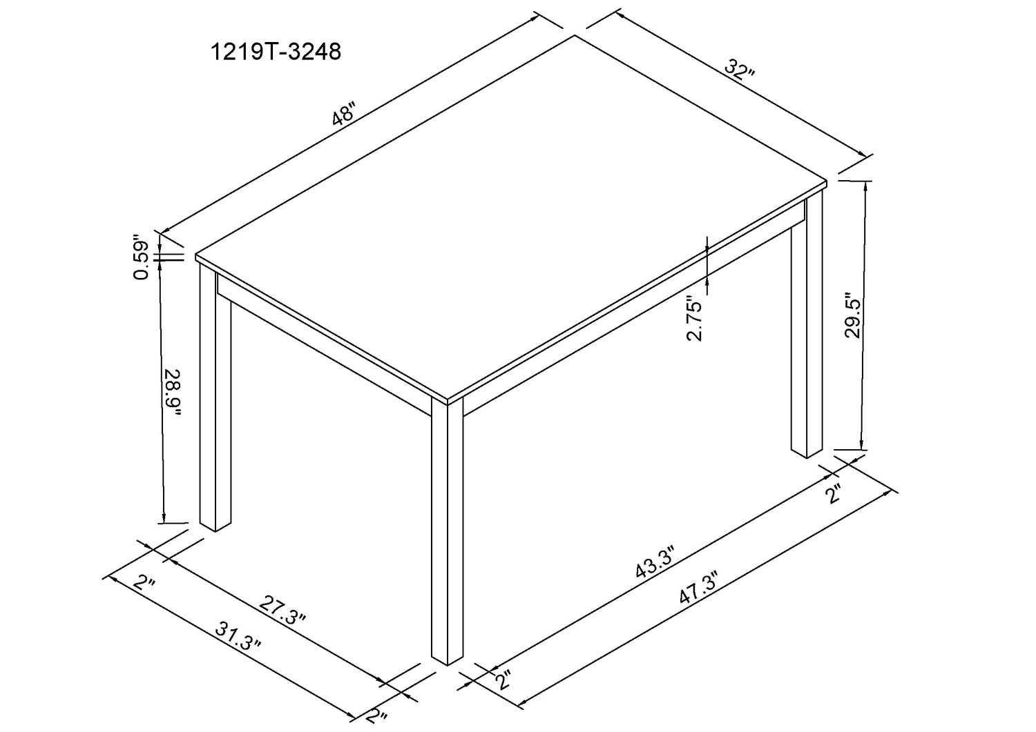 FORANA DINING TABLE