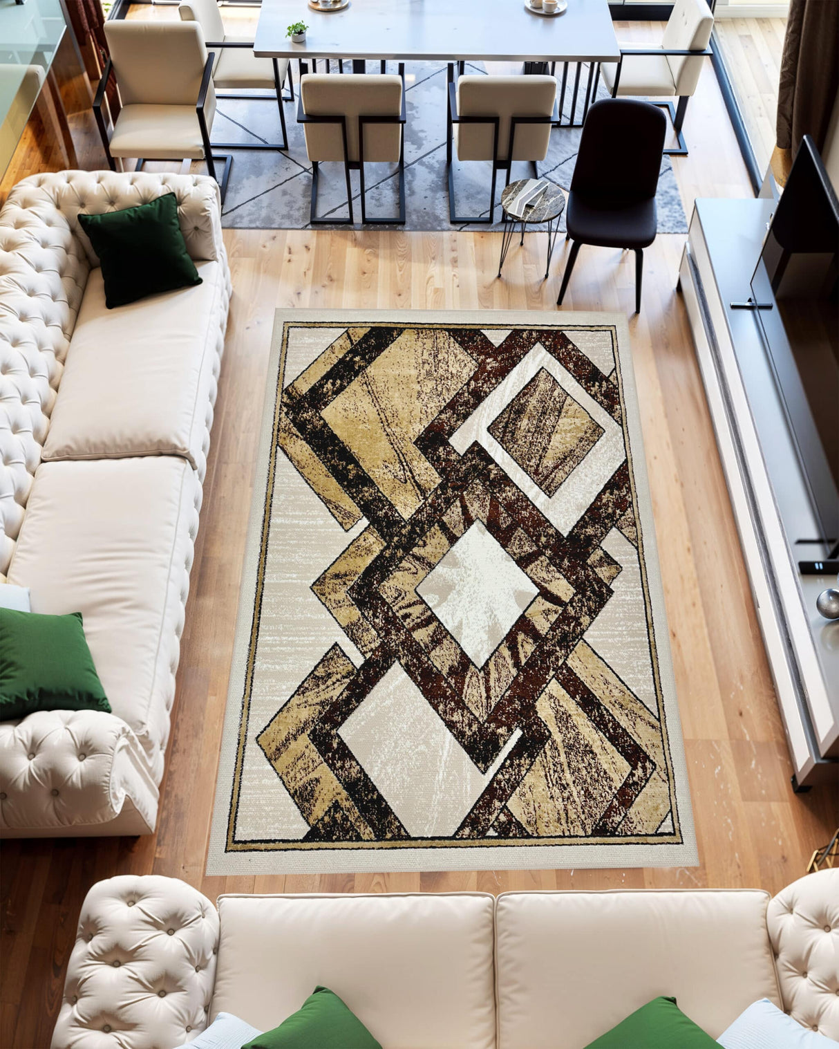 Star Area Rug 1325 Beige