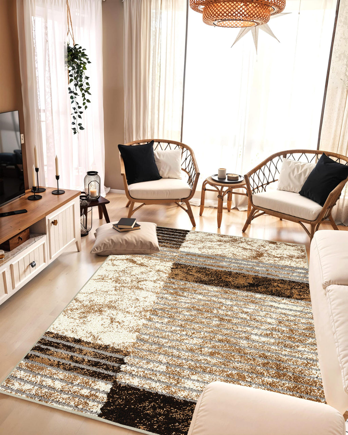 Infinity Shaggy Area Rug 1526