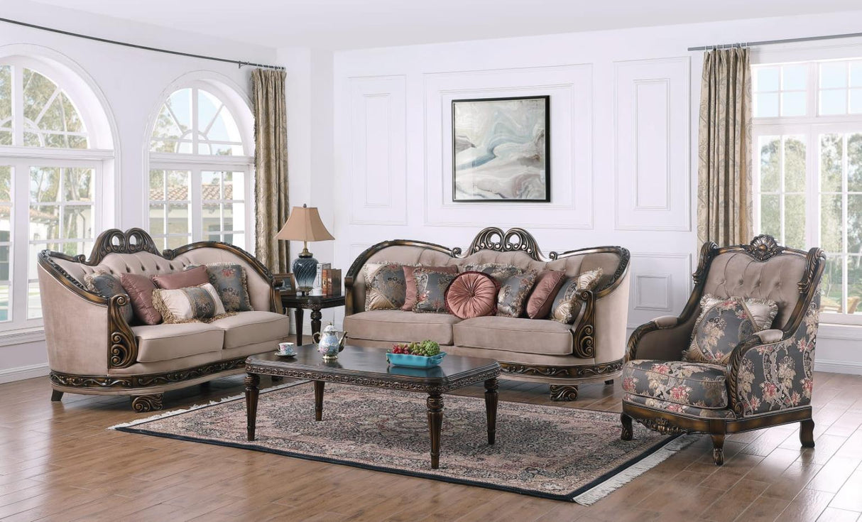 Wesley Grey 5-Piece(Sofa, Loveseat, Chair, Coffee Table, End Table)