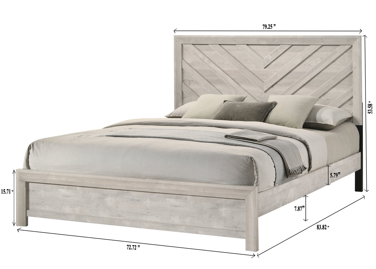 Valor Bedroom Set White