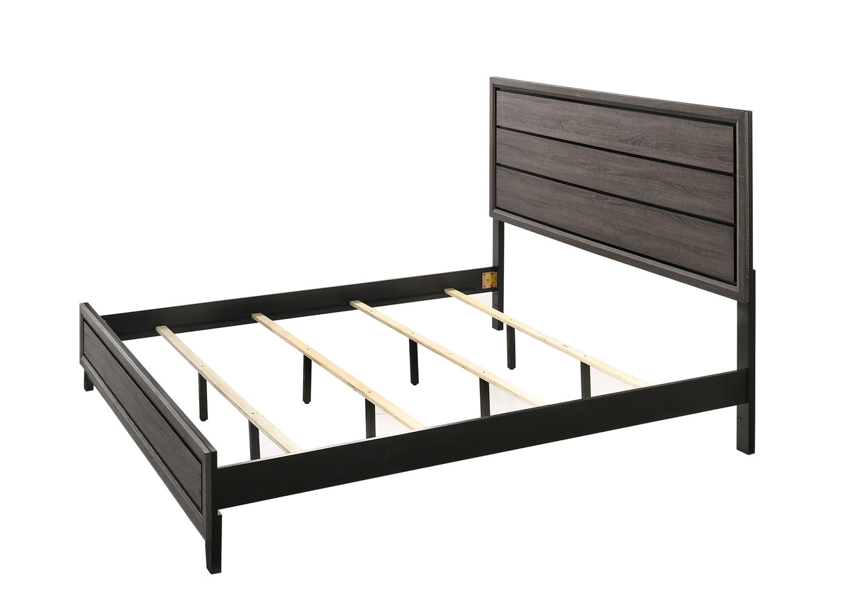 Akerson Grey Bedroom Group King bed