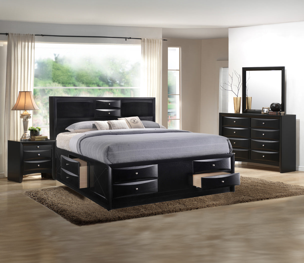 Emily Bed - Black