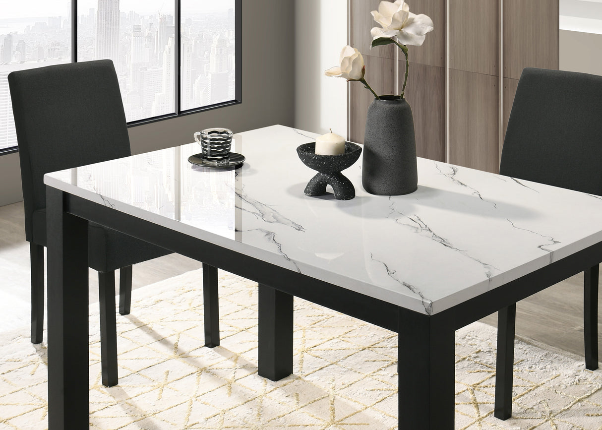 RESIA DINING TABLE-WHITE