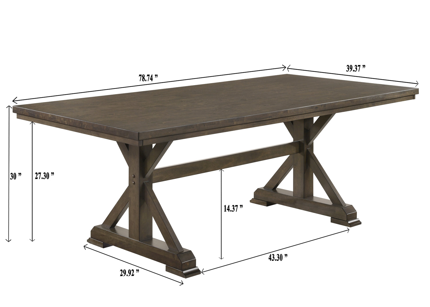 LLOYD RECT DINING TABLE