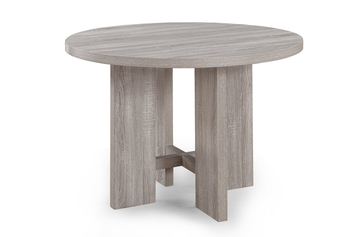 AMARA 5-PK RD DINING SET DRIFT WOOD