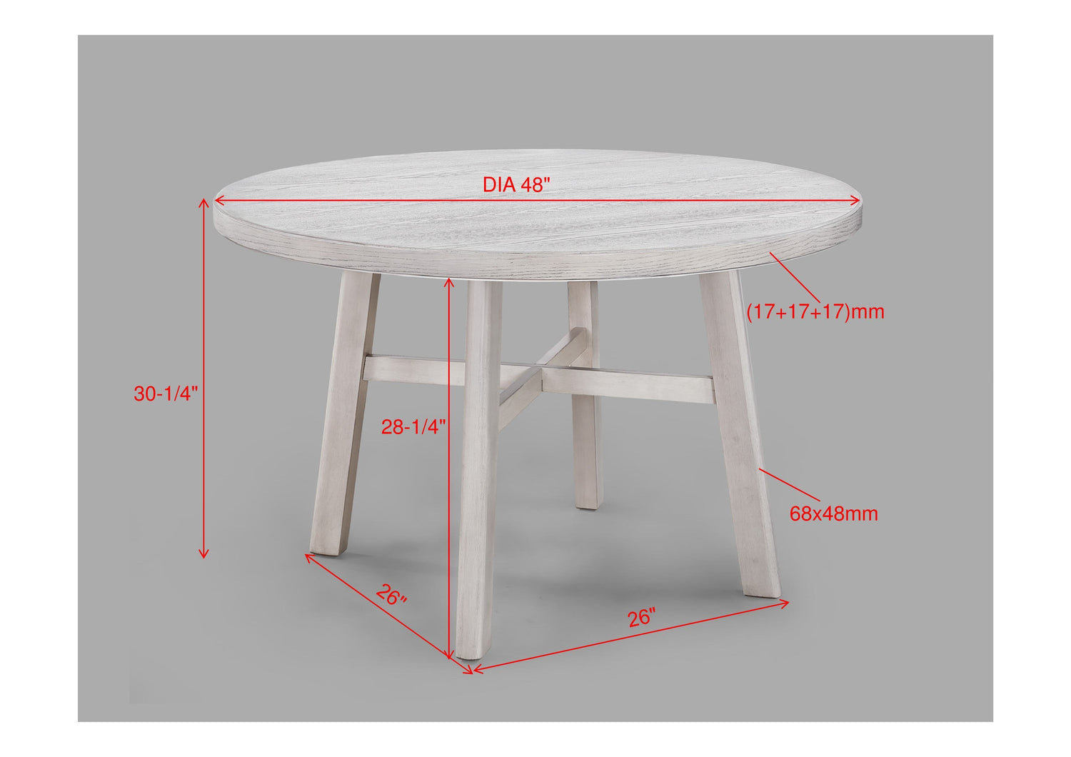 BLANCHE ROUND DINING TABLE