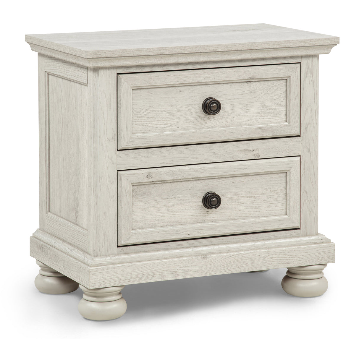 Claribelle Bedroom Group White nightstand