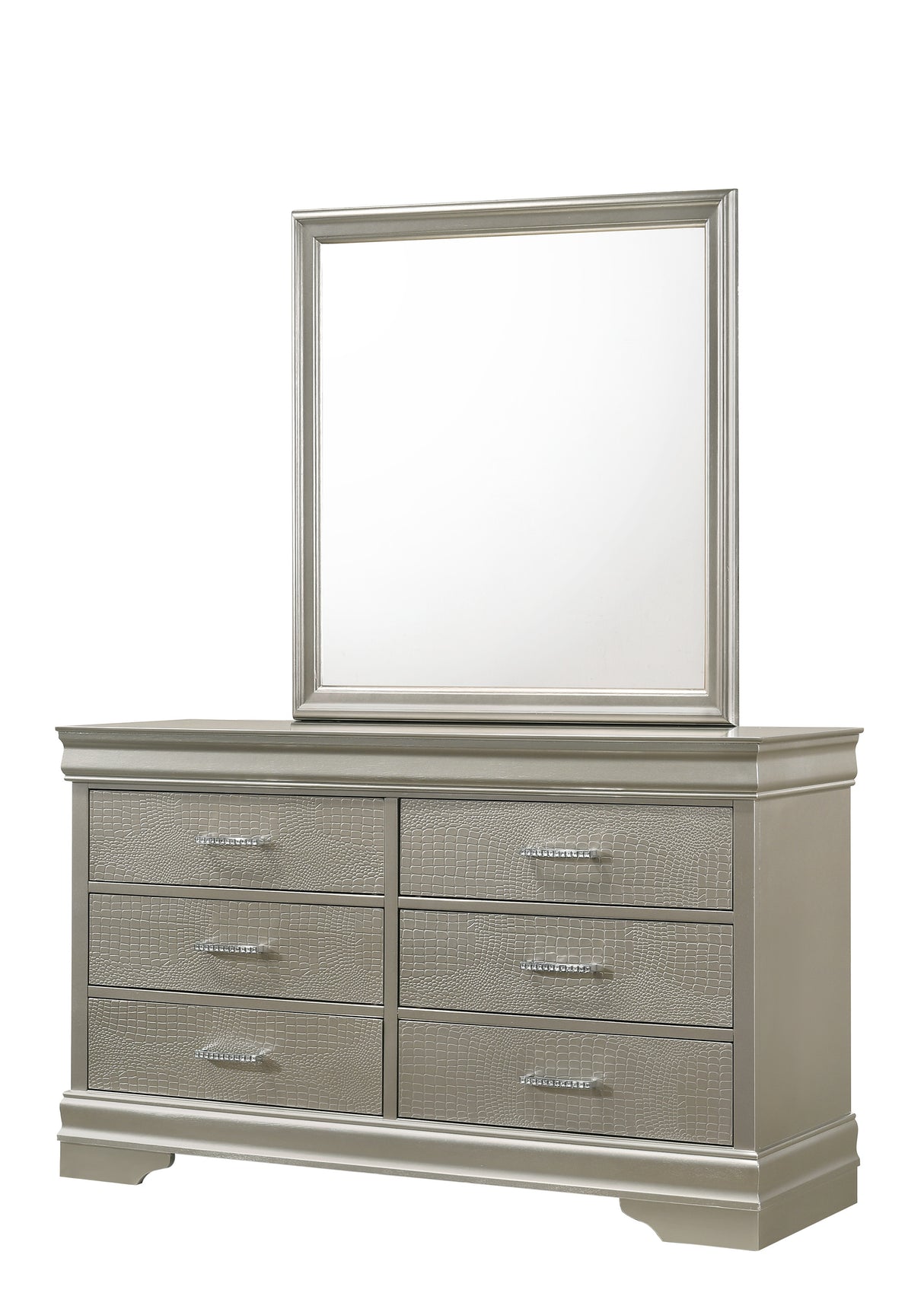 Number dresser and mirror