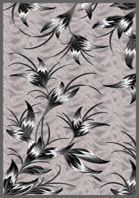 Premium Area Rug 2618 Grey