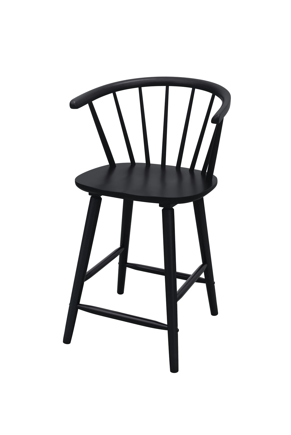 JANNA COUNTER HEIGHT STOOL-BLACK