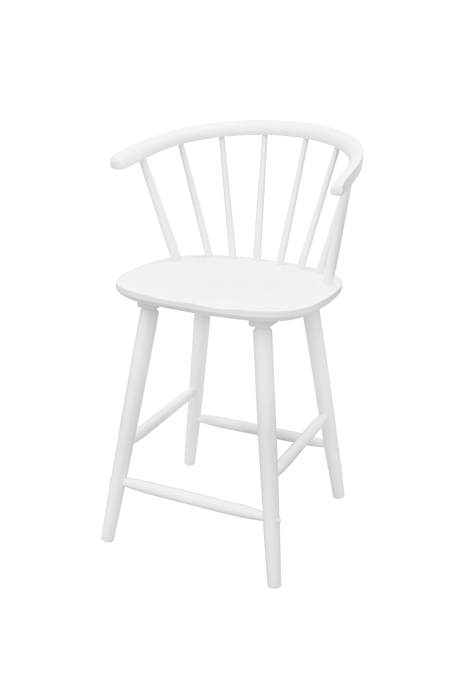 JANNA COUNTER HEIGHT STOOL-WHITE
