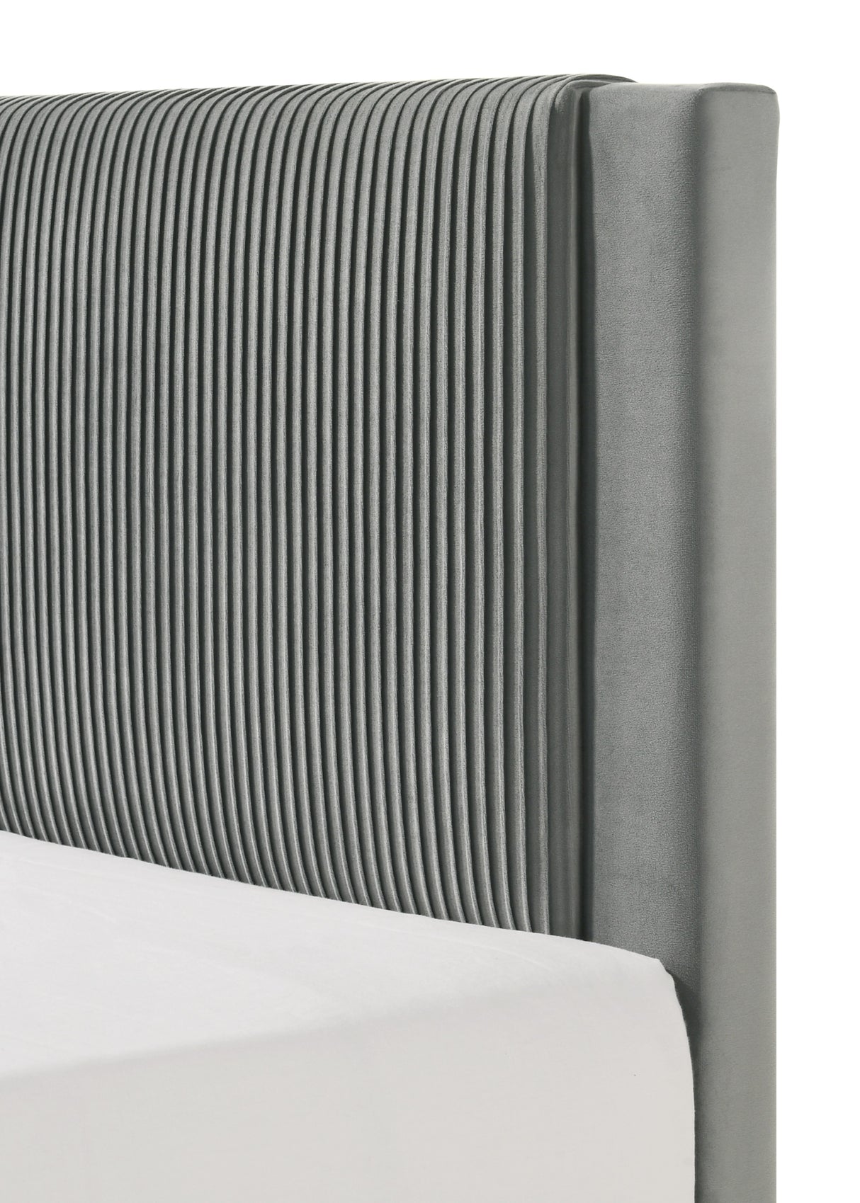 Lucia Bed Frame Light Gray