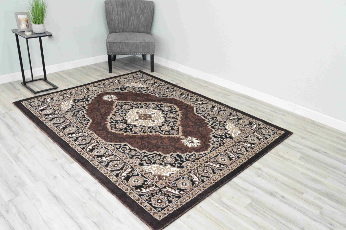 Sultan Area Rug 3017 Black
