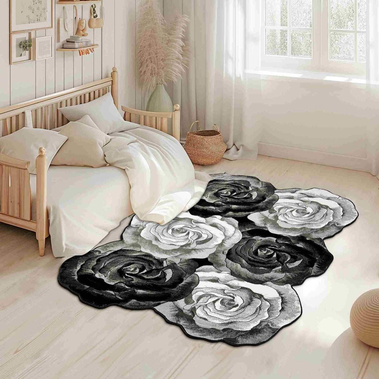 Roses Design 307 Grey