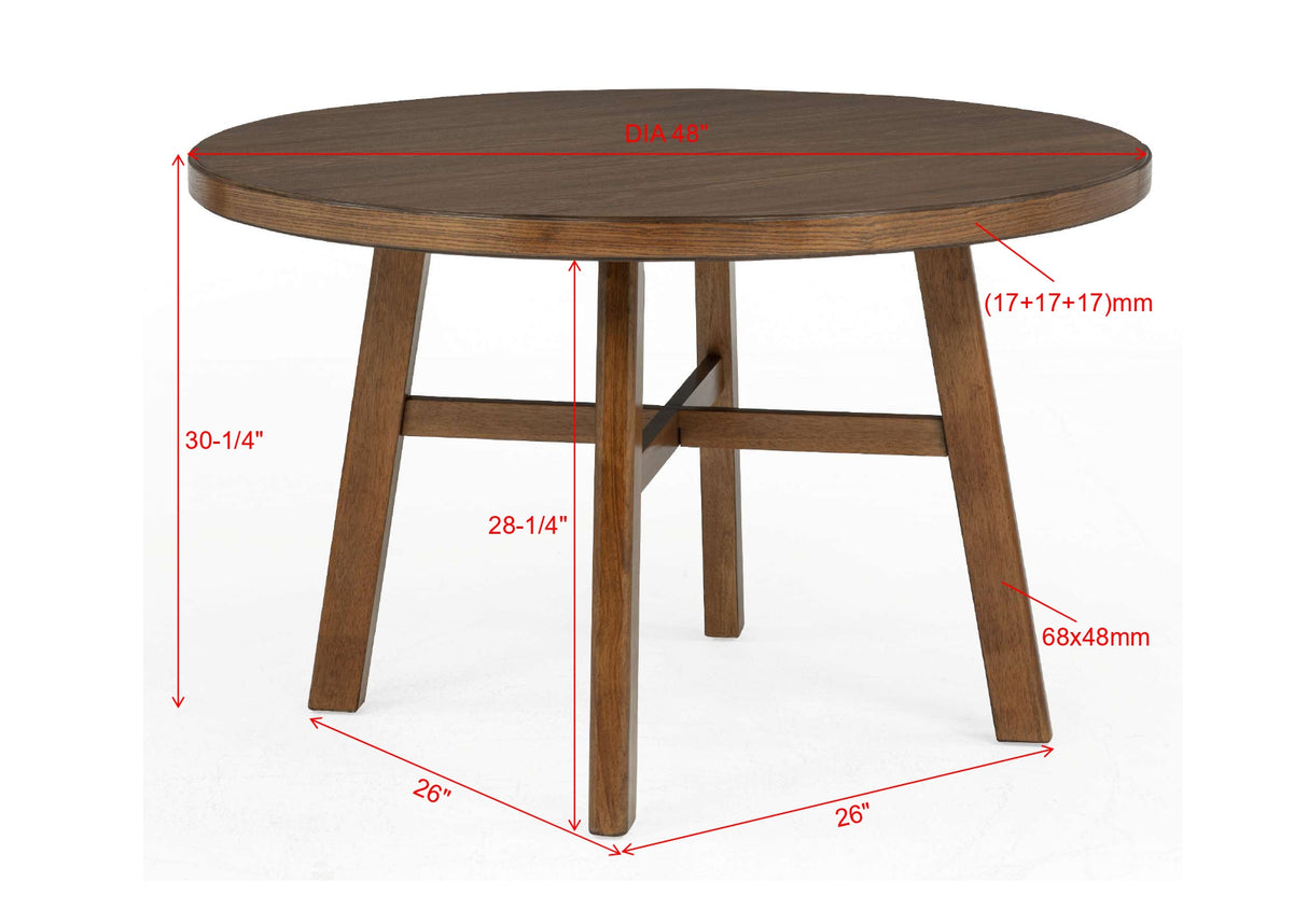 Blanche Brown Dining Set
