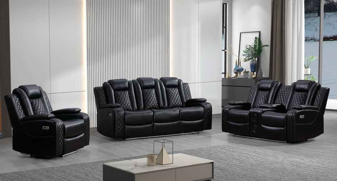 Jett Black Recliner
