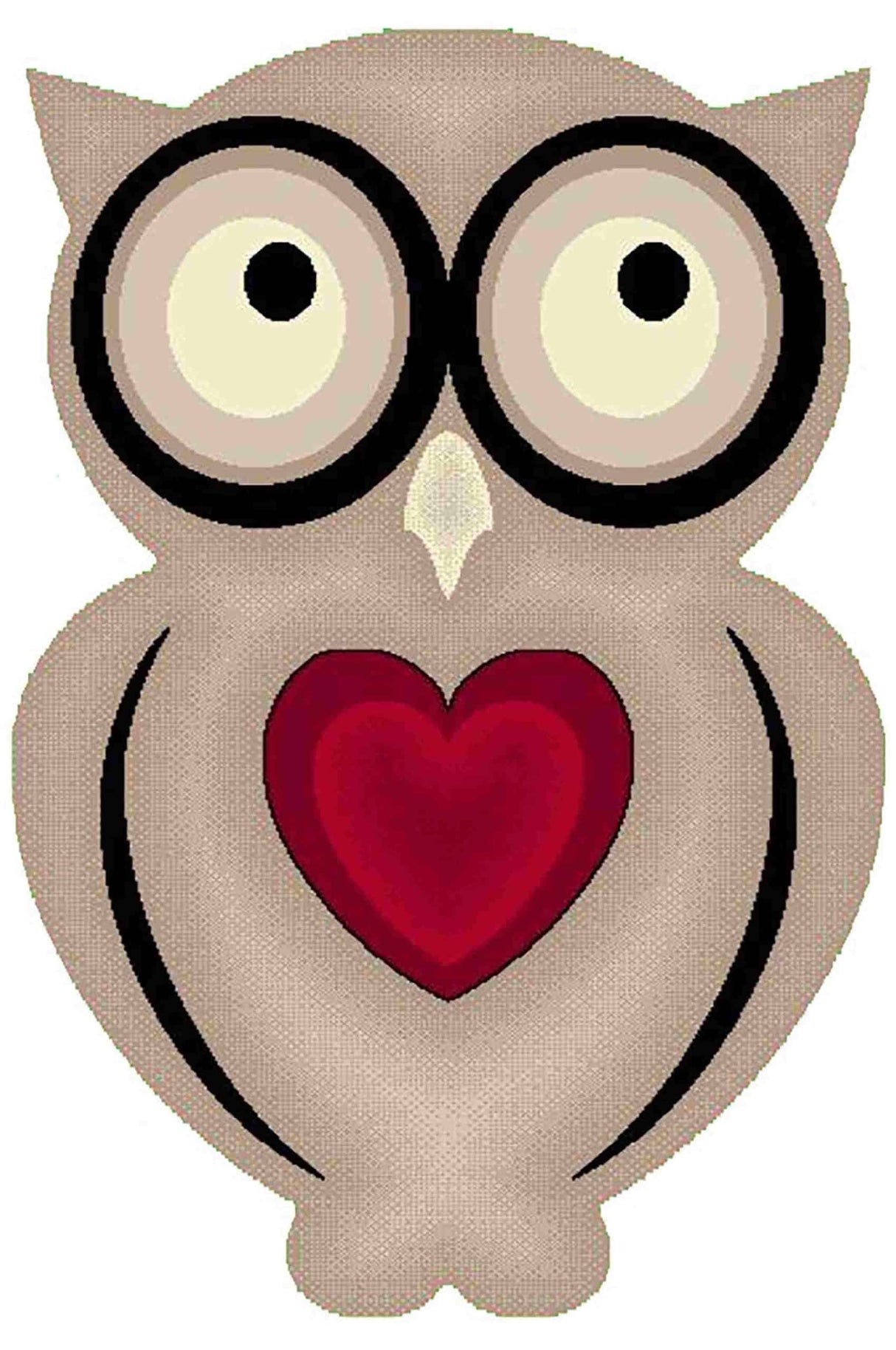 Twist Area Rug 4715 Owl