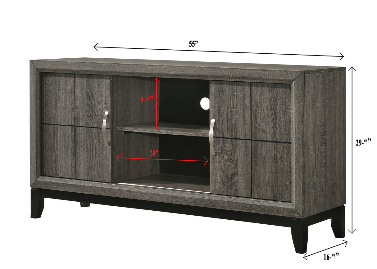 Akerson Grey Bedroom Group