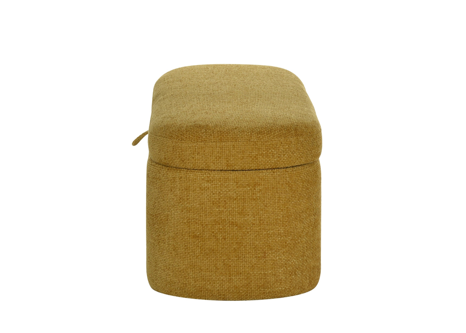 PHILIPA STORAGE BENCH- GOLD TWEED