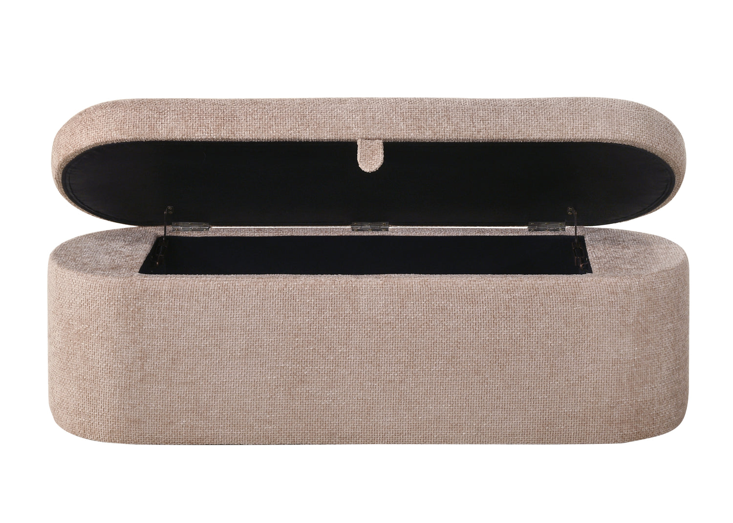 PHILIPA STORAGE BENCH- MAUVE TWEED