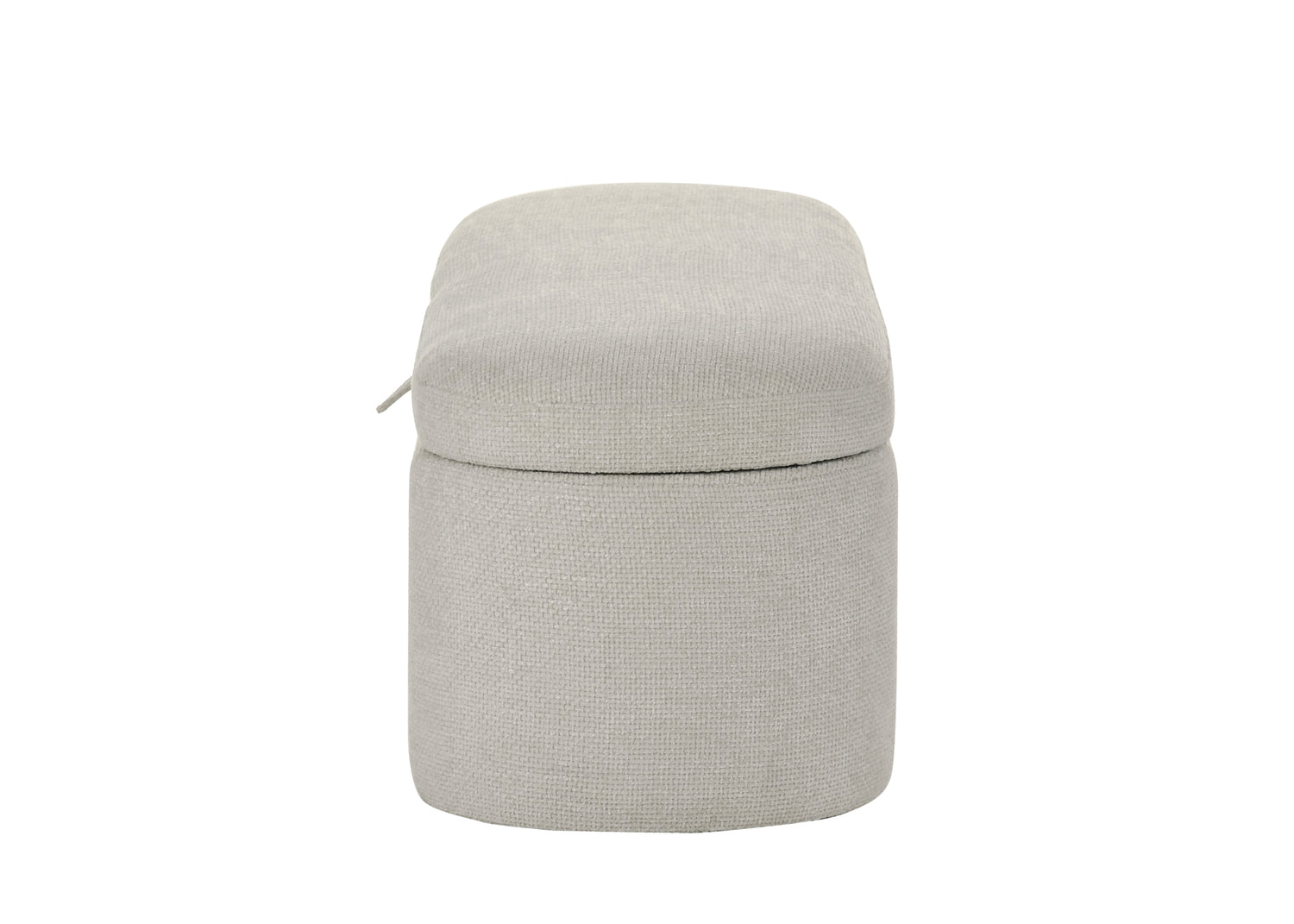 PHILIPA STORAGE BENCH-OATMEAL TWEED
