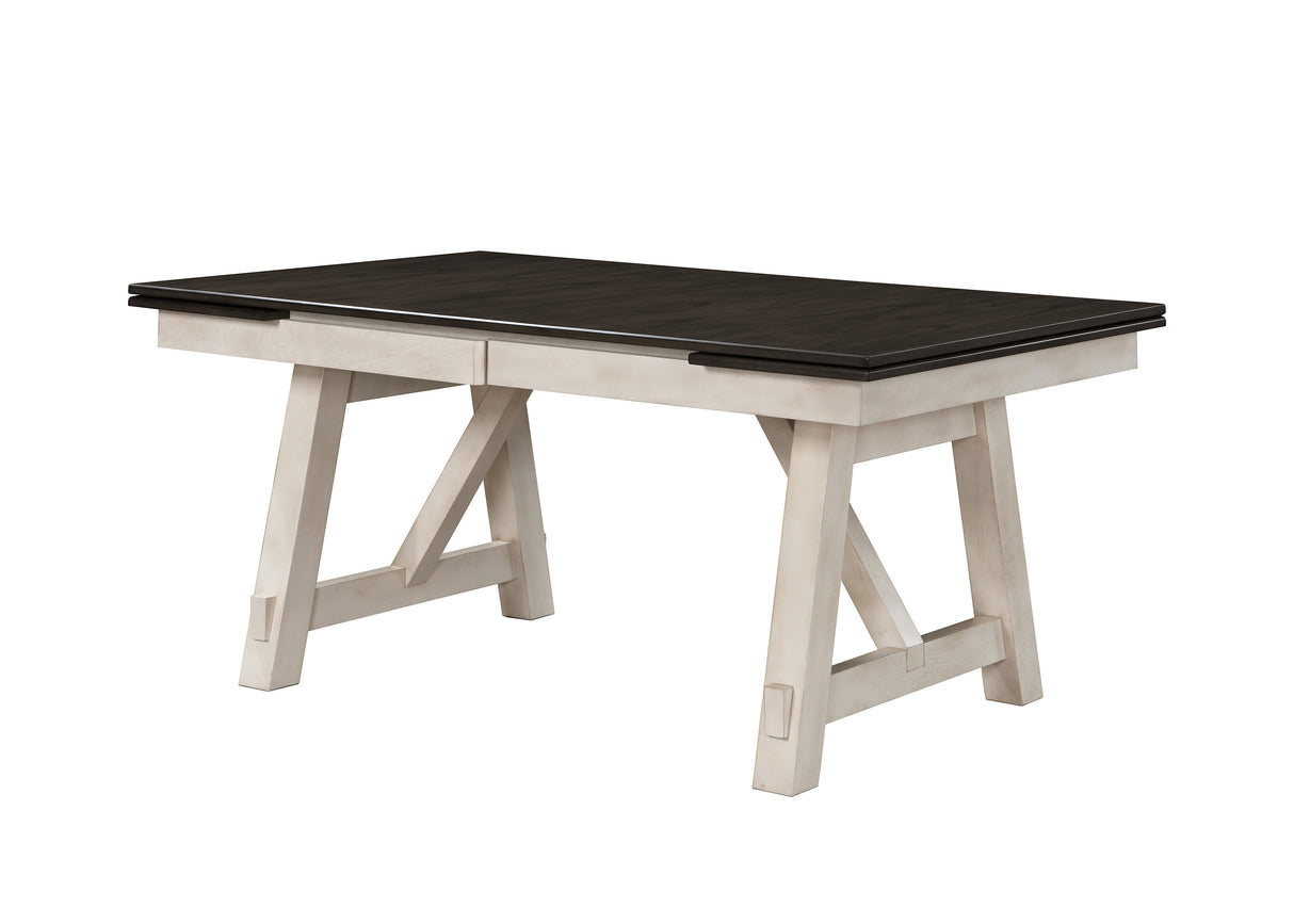 Maribelle 6p with Bench Chalk Warmgrey
