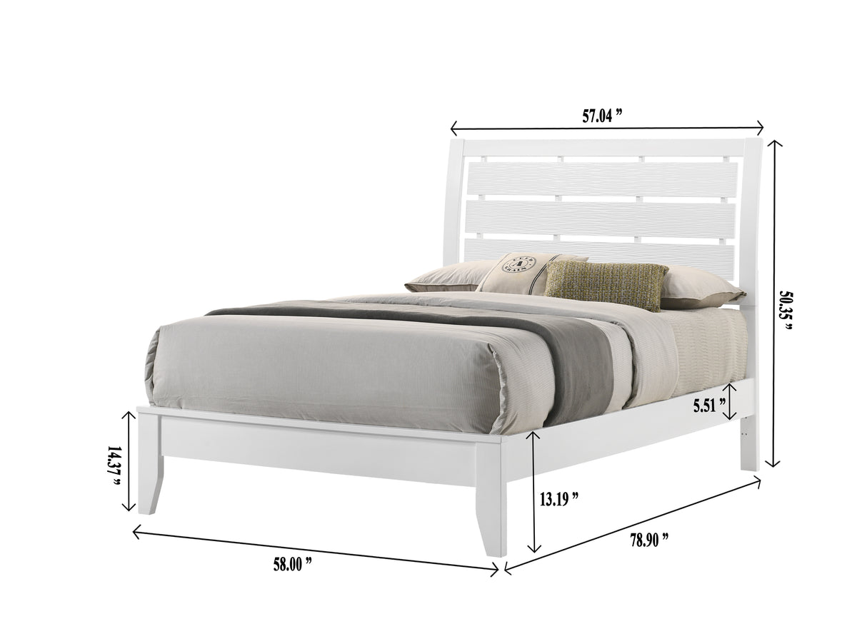 Evan White Bedroom Group