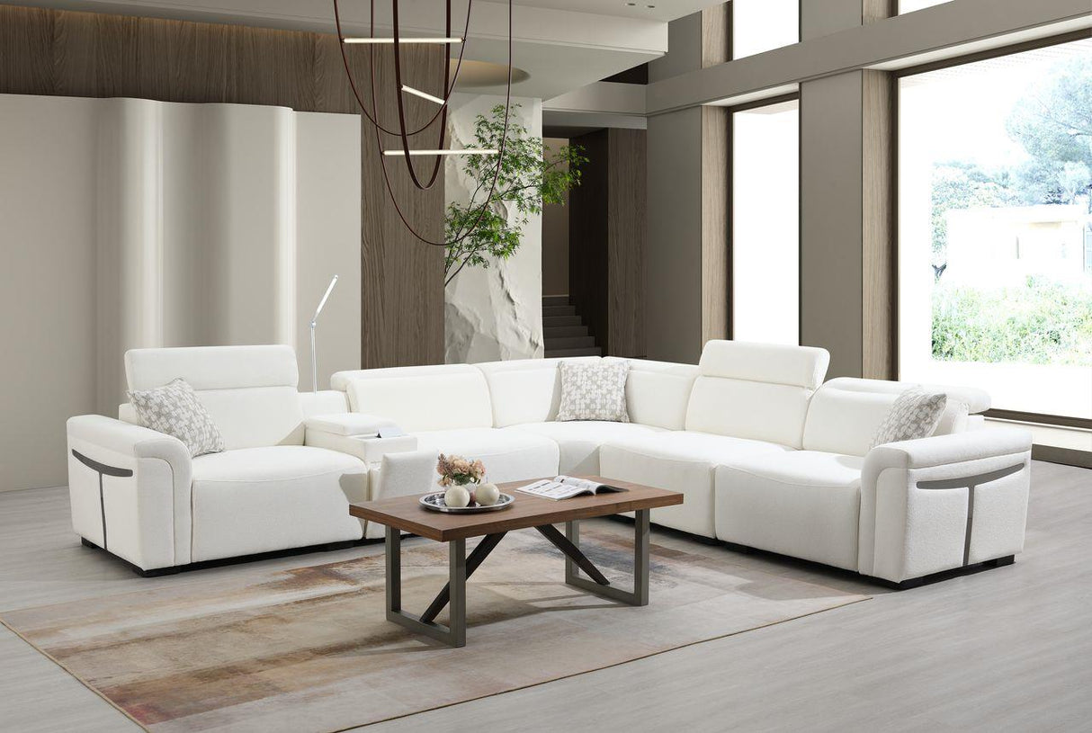 Zane White Sectional