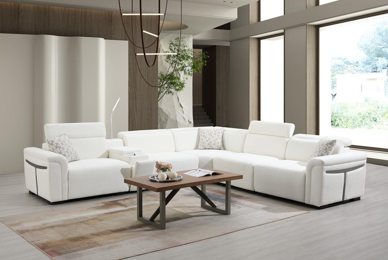 Zane White Sectional