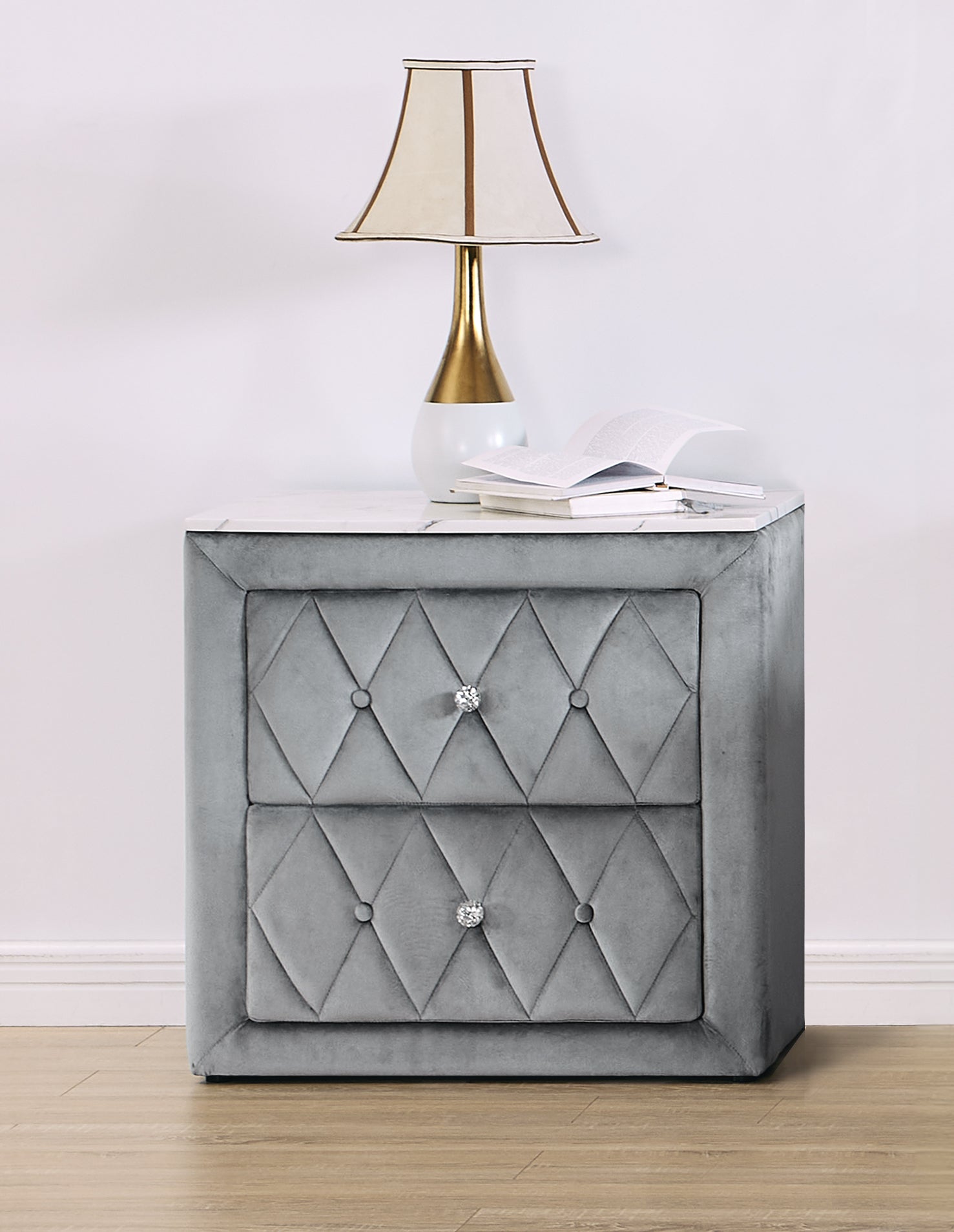 ANNABELLE NIGHT STAND GREY