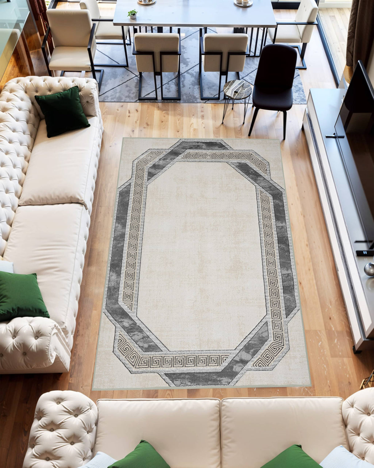 Signature Area Rug 5206 Cream