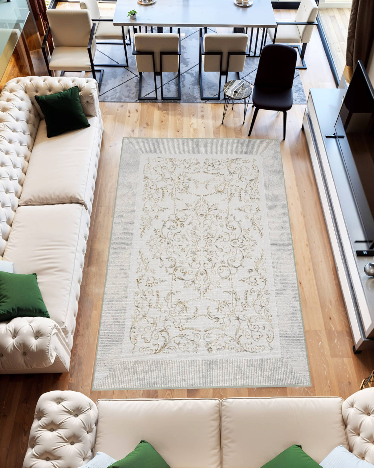 Signature Area Rug 5207 Cream