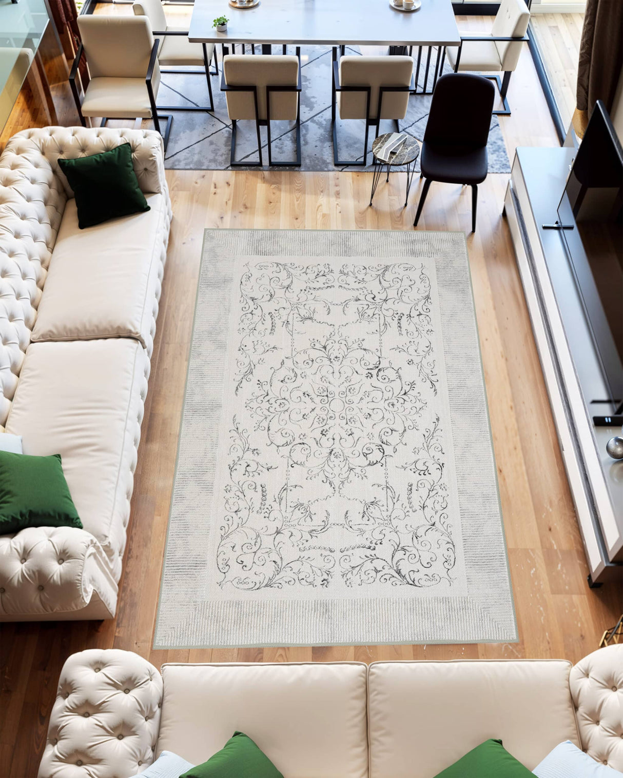 Signature Area Rug 5207 Grey