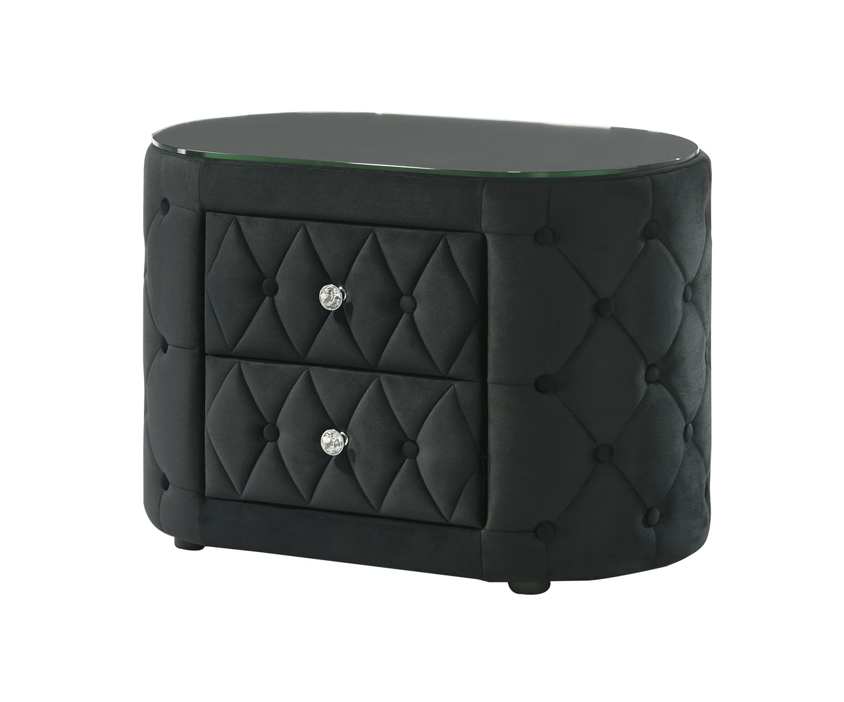 VOLTARE NIGHT STAND BLACK