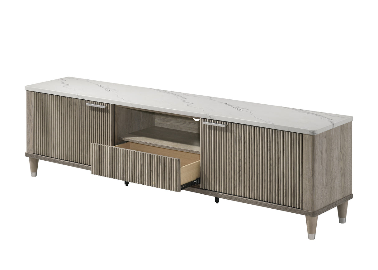Britany Tv Stand Drift Wood Color